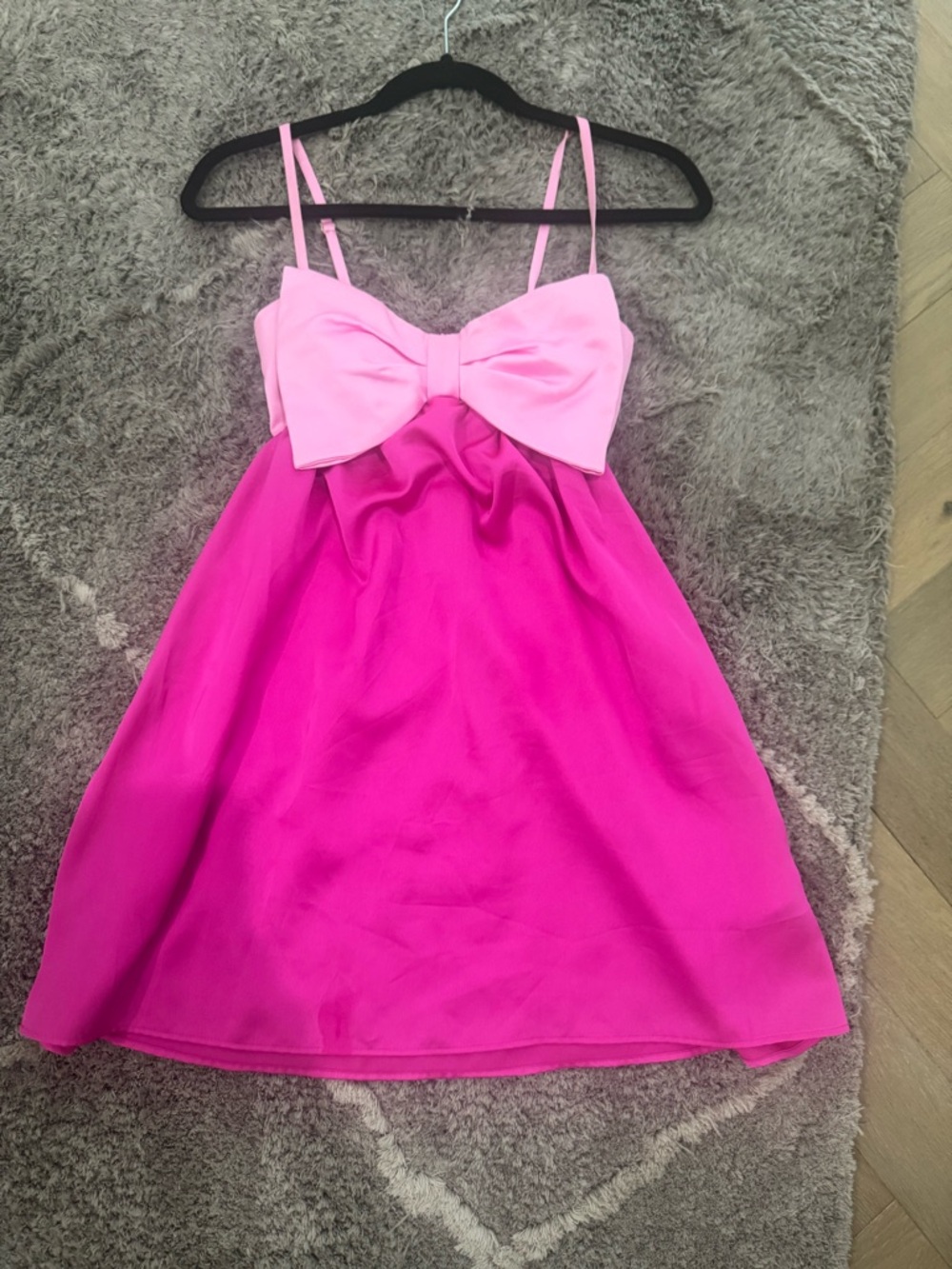show me your mumu pink bow dress size small